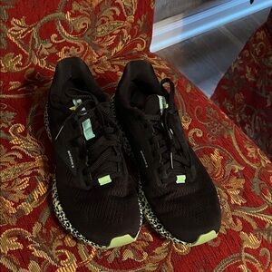 Brooks Running Shoes — Black with Neon Accent